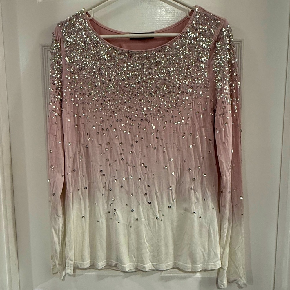 INC International Concepts Sequin Shirt